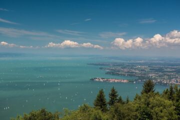 14-Tage-Wettervorhersage für den Bodensee mit Regenradar